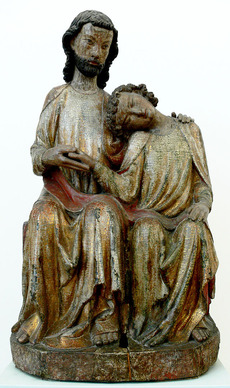 Meister von Konstanz, Christus-Johannes-Gruppe, Bode-Museum, Fra