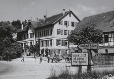 Gebäude der Arbeiterkolonie Erlacher Höhe, um 1900