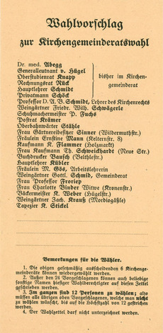Wahlvorschlag_Tübingen_1919