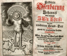 Johann Albrecht Bengel, Erklärte Offenbarung Johannis..., 1746 T