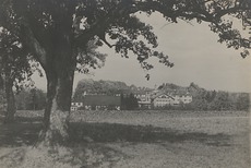 Blick zum Bad Boller Kurhaus, Fotografie von A. von der Trappen,