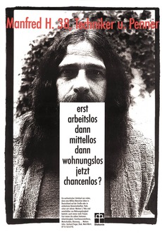 Plakat des Diakonischen Werks, 1980er Jahre 